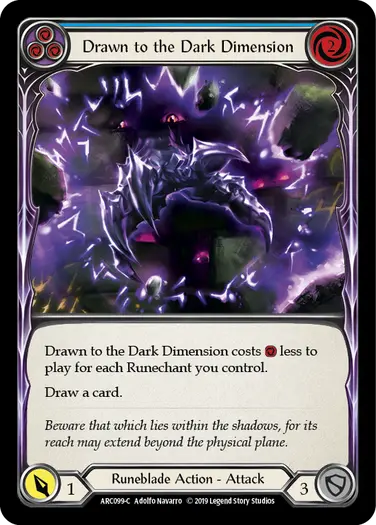 Drawn to the Dark Dimension