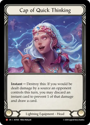 Cap of Quick Thinking