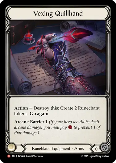 Vexing Quillhand