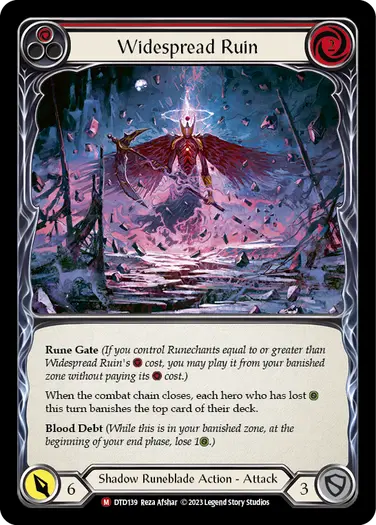 Widespread Ruin