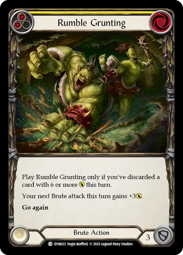 Rumble Grunting