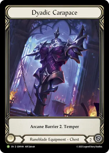 Dyadic Carapace