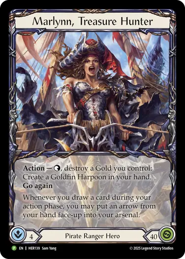 Marlynn, Treasure Hunter