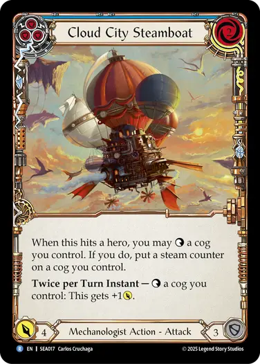 Cloud City Steamboat