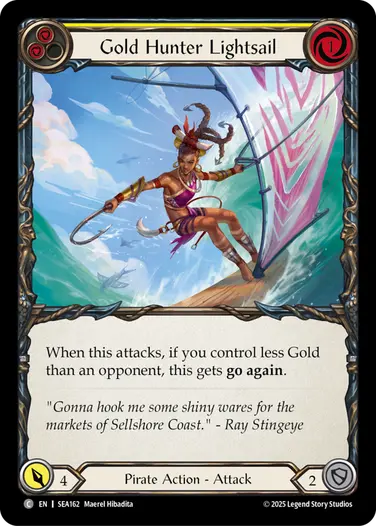 Gold Hunter Lightsail