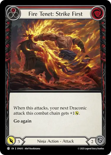 Fire Tenet: Strike First