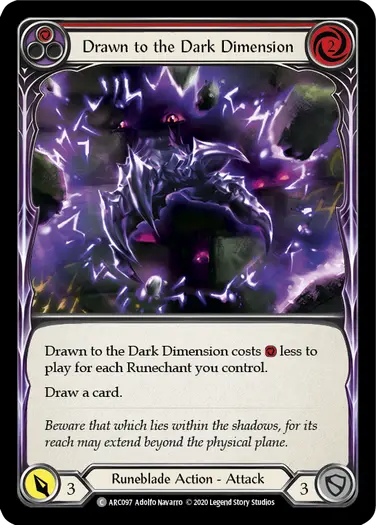 Drawn to the Dark Dimension