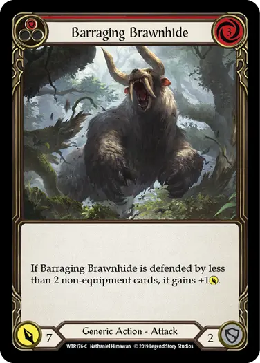 Barraging Brawnhide