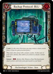 Backup Protocol: BLU