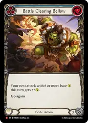 Battle Clearing Bellow